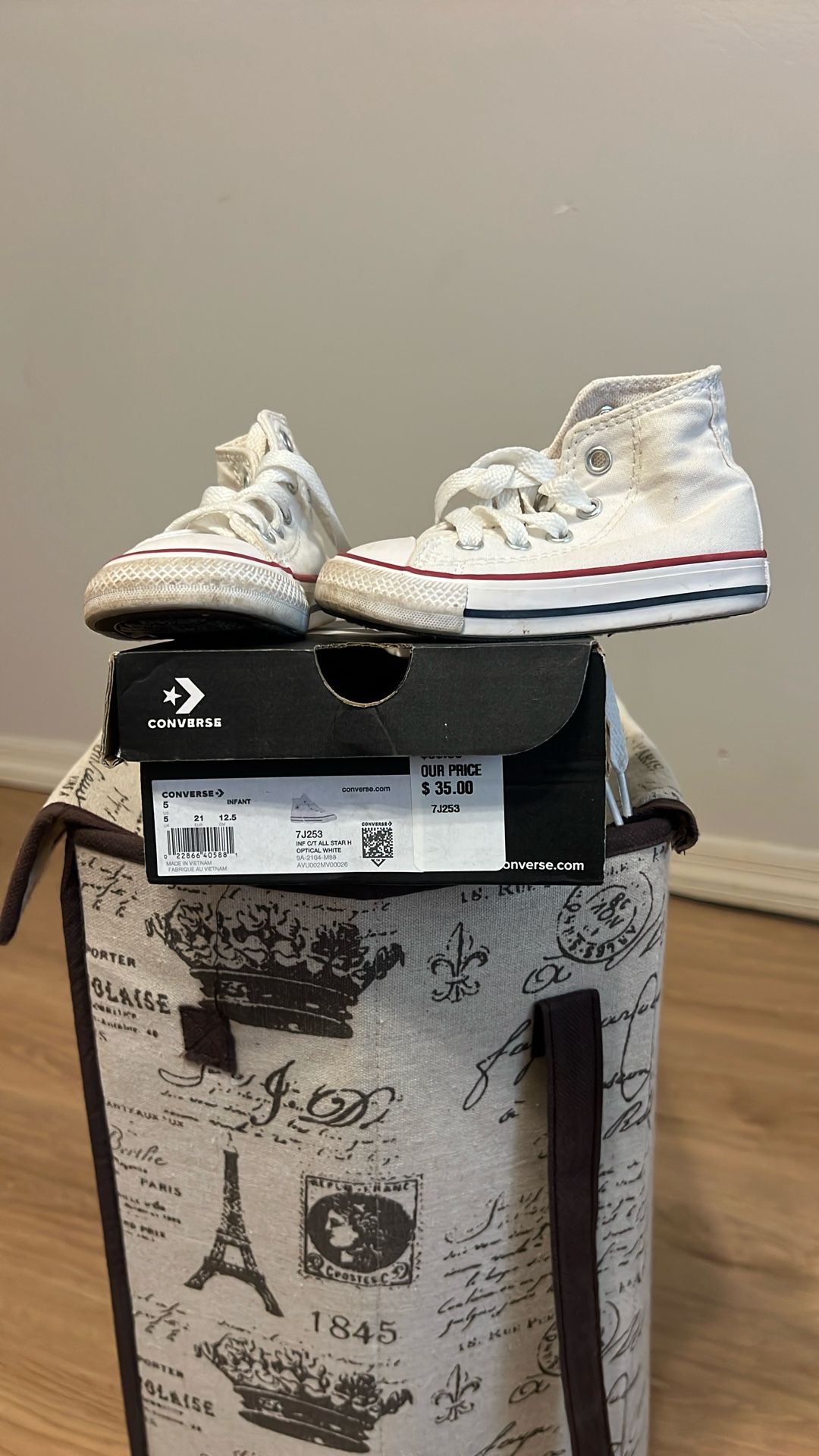 Converse High Top Toddler Size 5