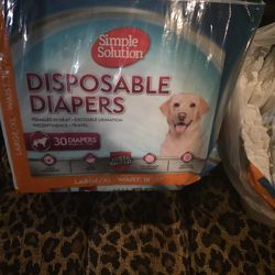 59 Xtra large adults dog pampers