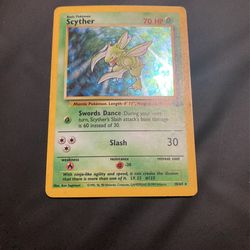 Scyther 10/64 (HOLO) Pokémon Jungle Set 