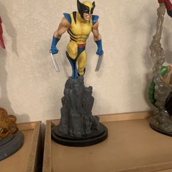 Wolverine Statue. 