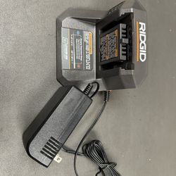 New Ridgid Lithium Ion Battery Charger Cordless Power Tools