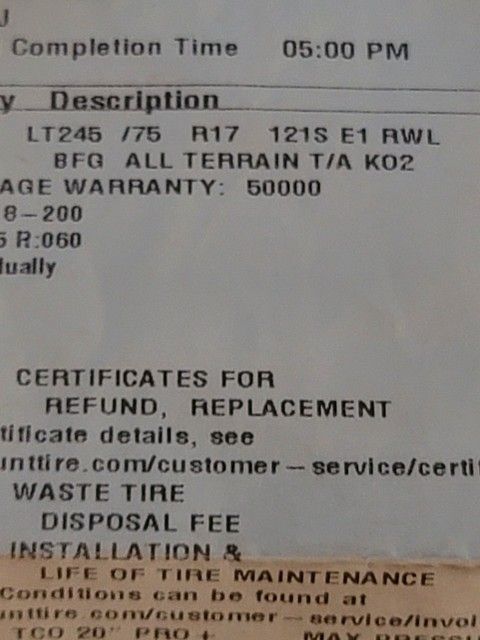 Tires For Sale