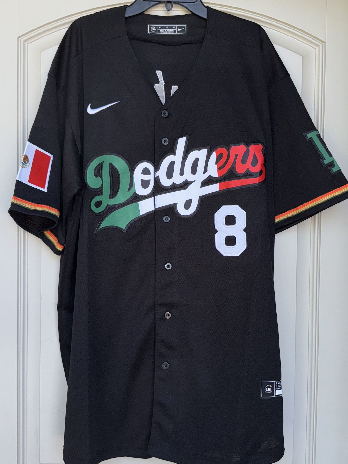 2XL - DODGERS #8 KEKE HERNANDEZ JERSEY