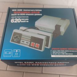 Classic NES Retro Console, Mini Video Game Console Built-In 620 Games
