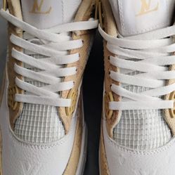 Size 10 Custom Air Jordan 4 retro Collab