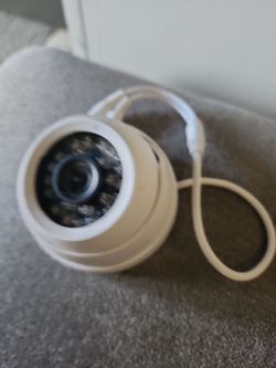 Security Dome Camera white