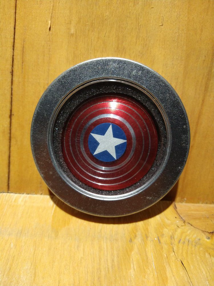 Metal captain america toy with box $8.00 each no less !!