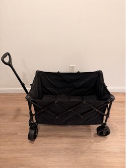 Collapsible Wagon Cart with Universal Wheels