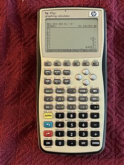 Calculatrice Graphique Hewlett Packard HP 49G - Occasion Fonctionnelle