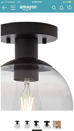 Flush-mount ceiling light