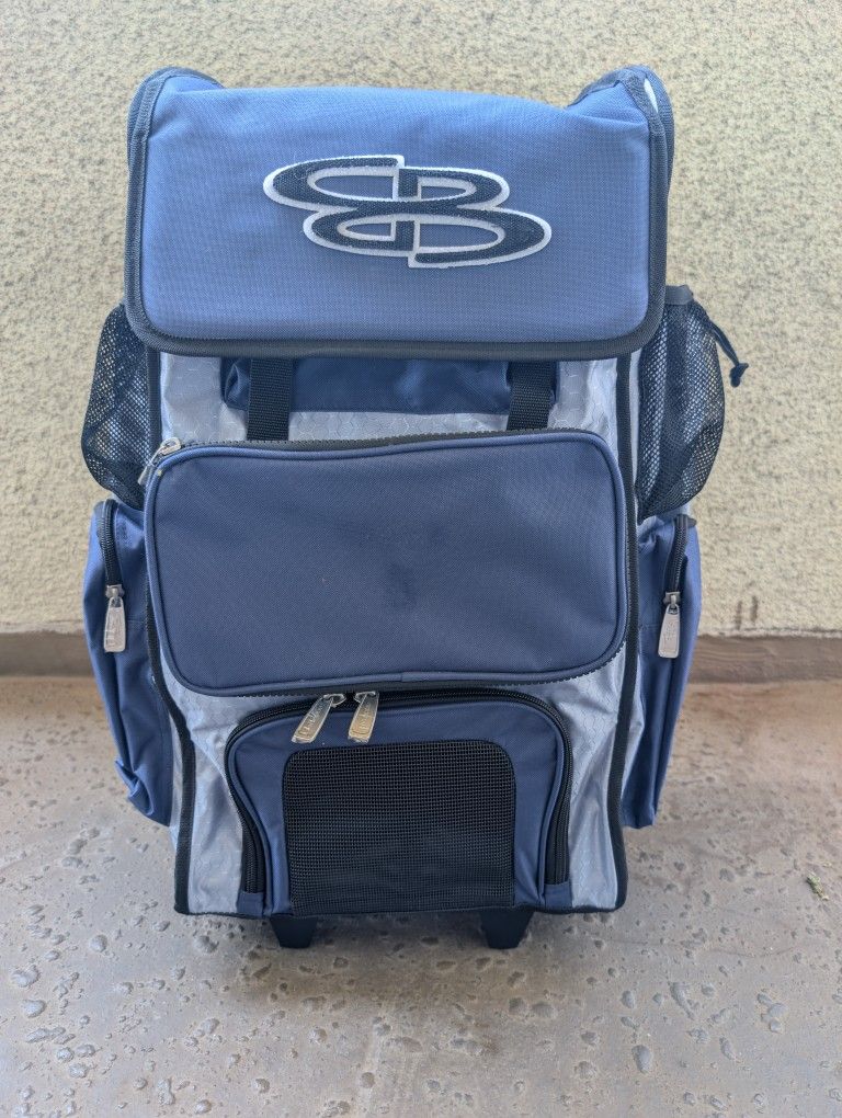 Boombah Rolling Superpack Baseball/Softball Gear Bag - BRSP2C23