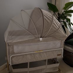 Baby Bassinet Bedside Crib