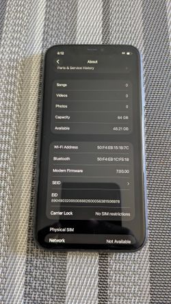 iPhone 11 64gb unlocked $200 ono