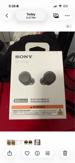 Sony earbuds WF-C710N