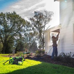 Like New! Greenworks 3000 PSI Electric Pressure Washer Combo Kit (Open Box)