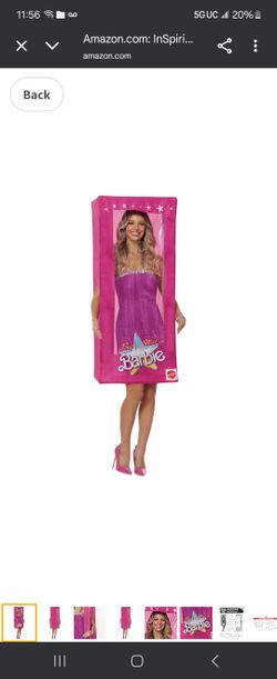 Barbie Box Costume 