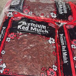 Red Premium Mulch - $2.95 Per Bag