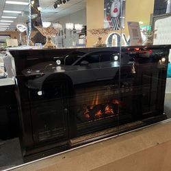 Tv Stand Fireplace On Sale 