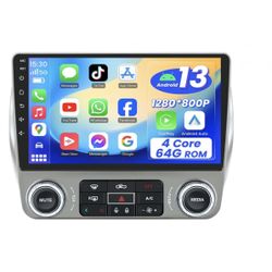 Car Stereo Radio Chevy Chevrolet Camaro 2010-2015, Wireless CarPlay Android Auto, Bluetooth, GPS, 9 Inch Touch Screen Head Units, Wifi, Backup Camera