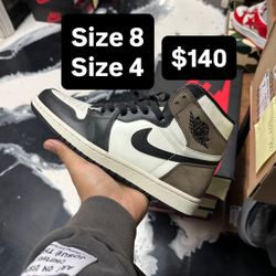 Jordan 1 Size 8 And Size 4