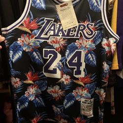 Kobe Bryant Floral Jersey