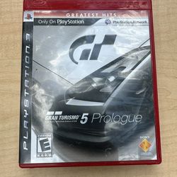 PS3, Gran Turismo 5 Prologue Game And Case Only