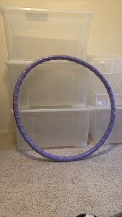Purple Weighted Fitness Hula Hoop