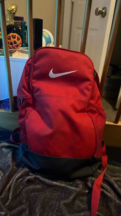 Nike book bag red