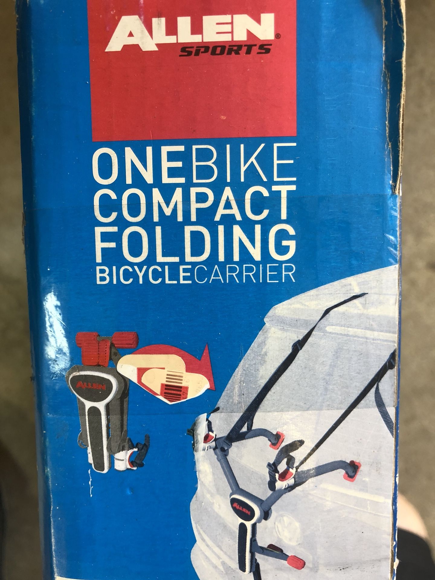 Allen Compact folding bike carrier
