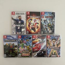 Nintendo Switch Video Games Pokemon Minecraft Cars FIFA Lego Disney 