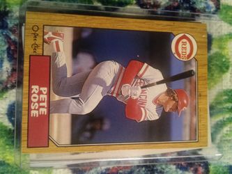 1987 O-Pee-Chee Pete Rose baseball card, #200