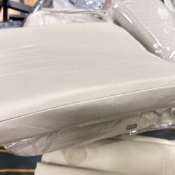 4Chair pads 15.75x16” creamy/ red available 