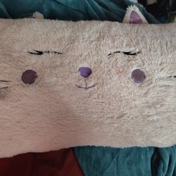 Pink Cat Pillow