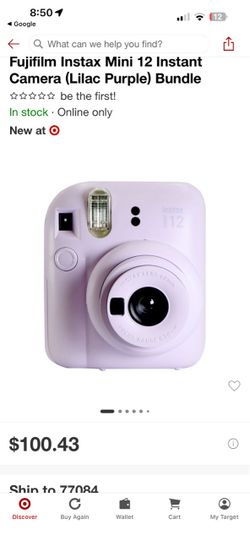Instax camera