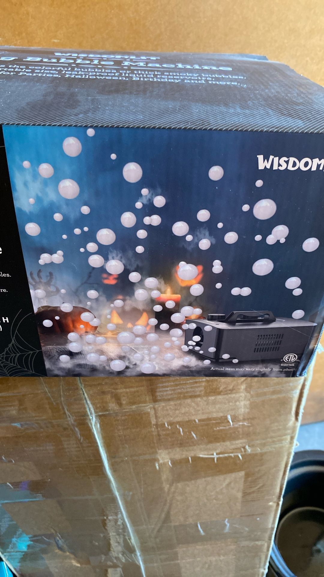 Fog Bubble Machine  