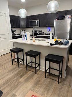 Black stools (3)