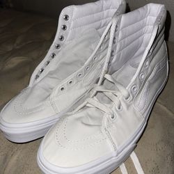 White High Top Vans