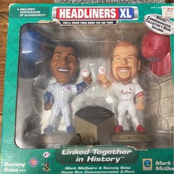 Headliners Xl Sammy Sosa and mark McGwire