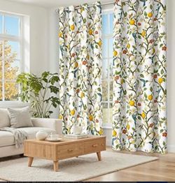 Set of 4 curtains new