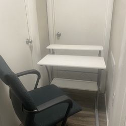 Desk And Office Chair 
