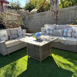 Brand New Patio Outdoor Furniture Set With Fire Pit