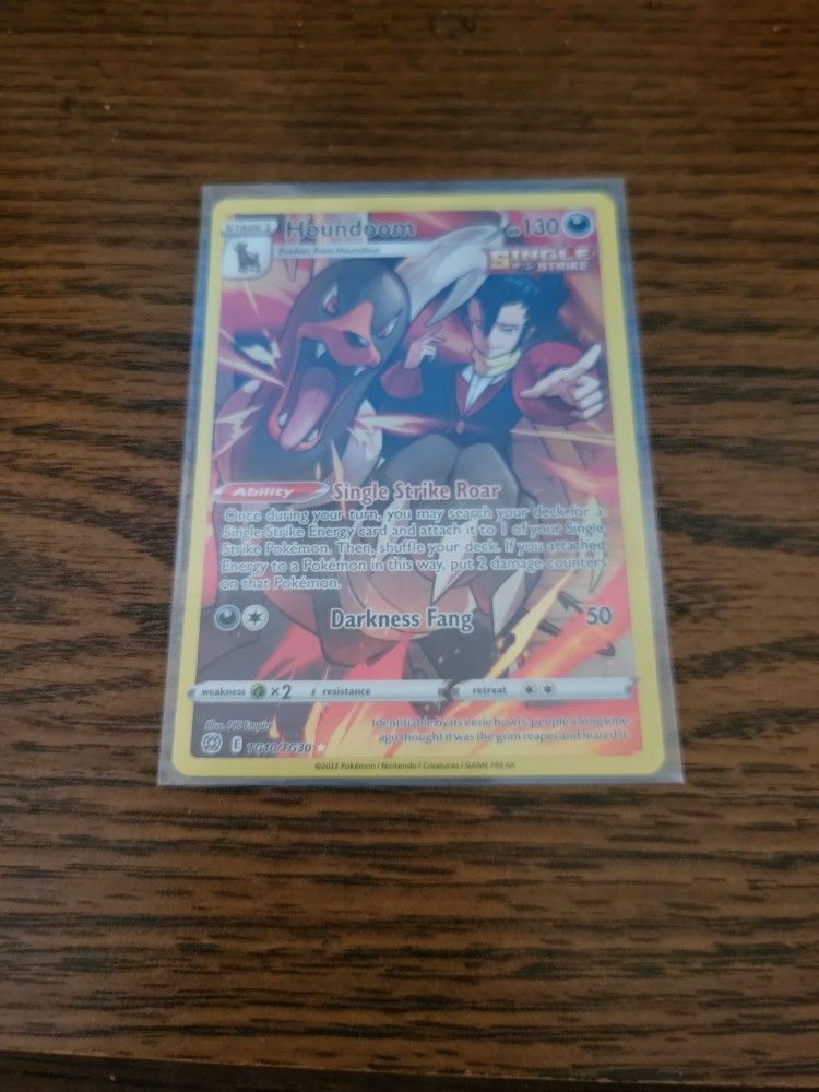 Pokémon Houndoom Trainer Gallery Brilliant Stars