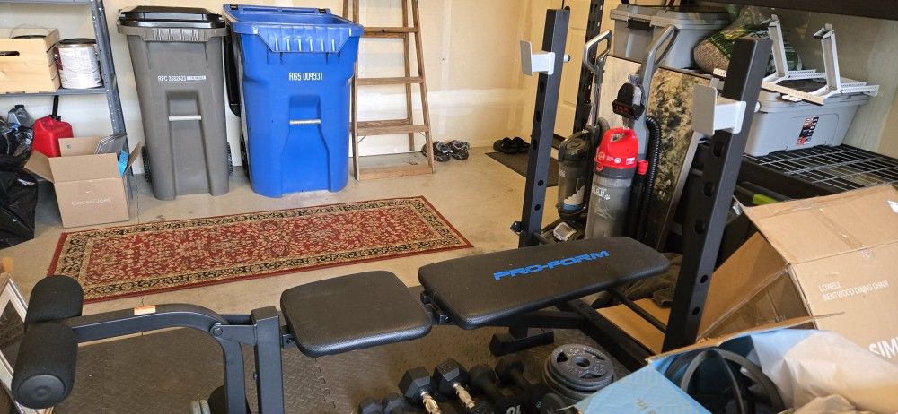 Pro Form Weightlifting Bench