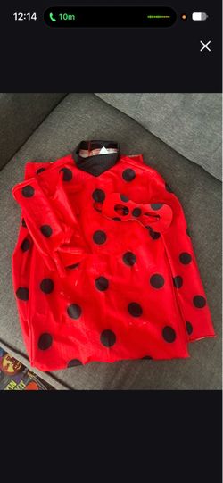 Miraculous ladybug costume size 6x