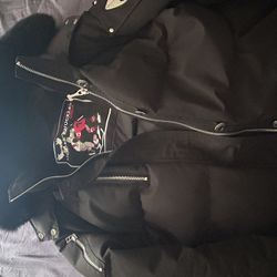 MOOSE KNUCKLE SHEARLING BALLISTIC BOMBER JACKET