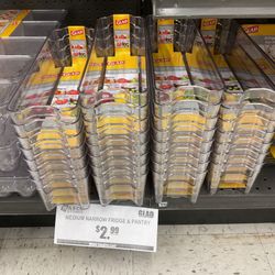 Glad Refrigerator And Storage Organizer Bin 