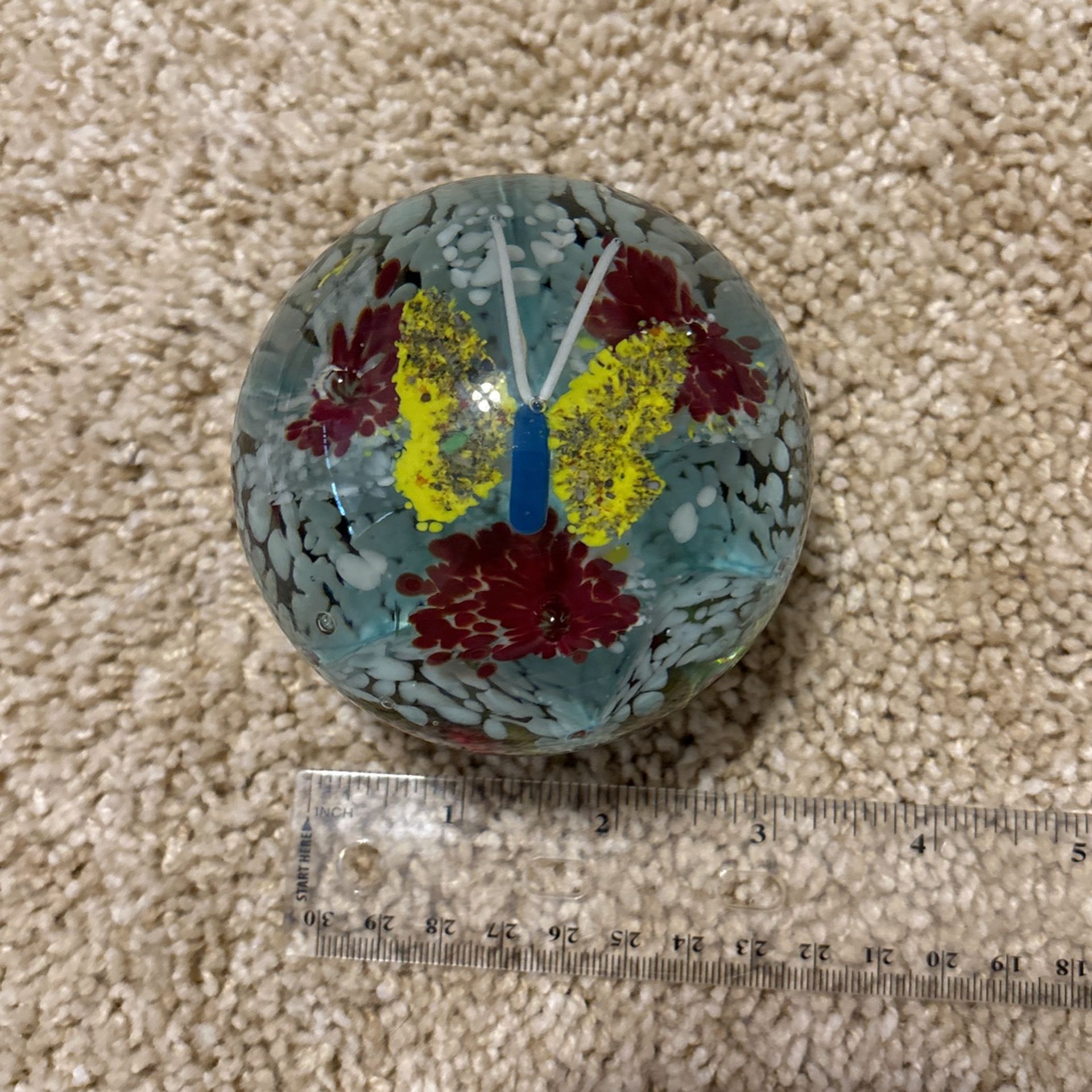 Butterfly paperweight