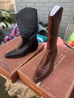 Cowboy Boots On The Ground