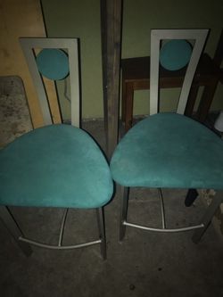 Sillas de metal