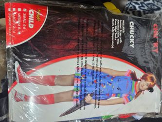 Child chucky costume
